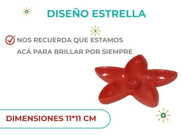 Porta velitas para el día de las velitas